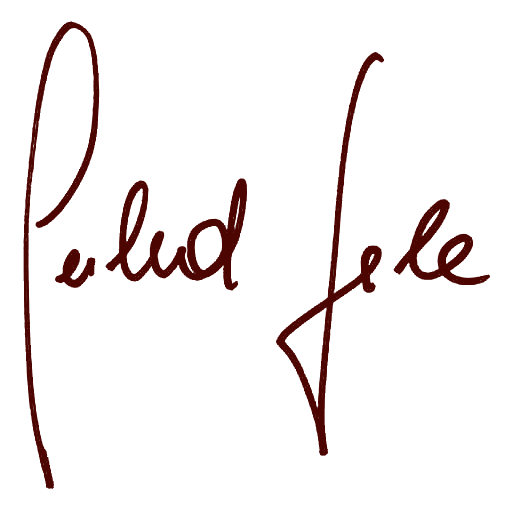 Unterschrift von Gerhard Zeiler
